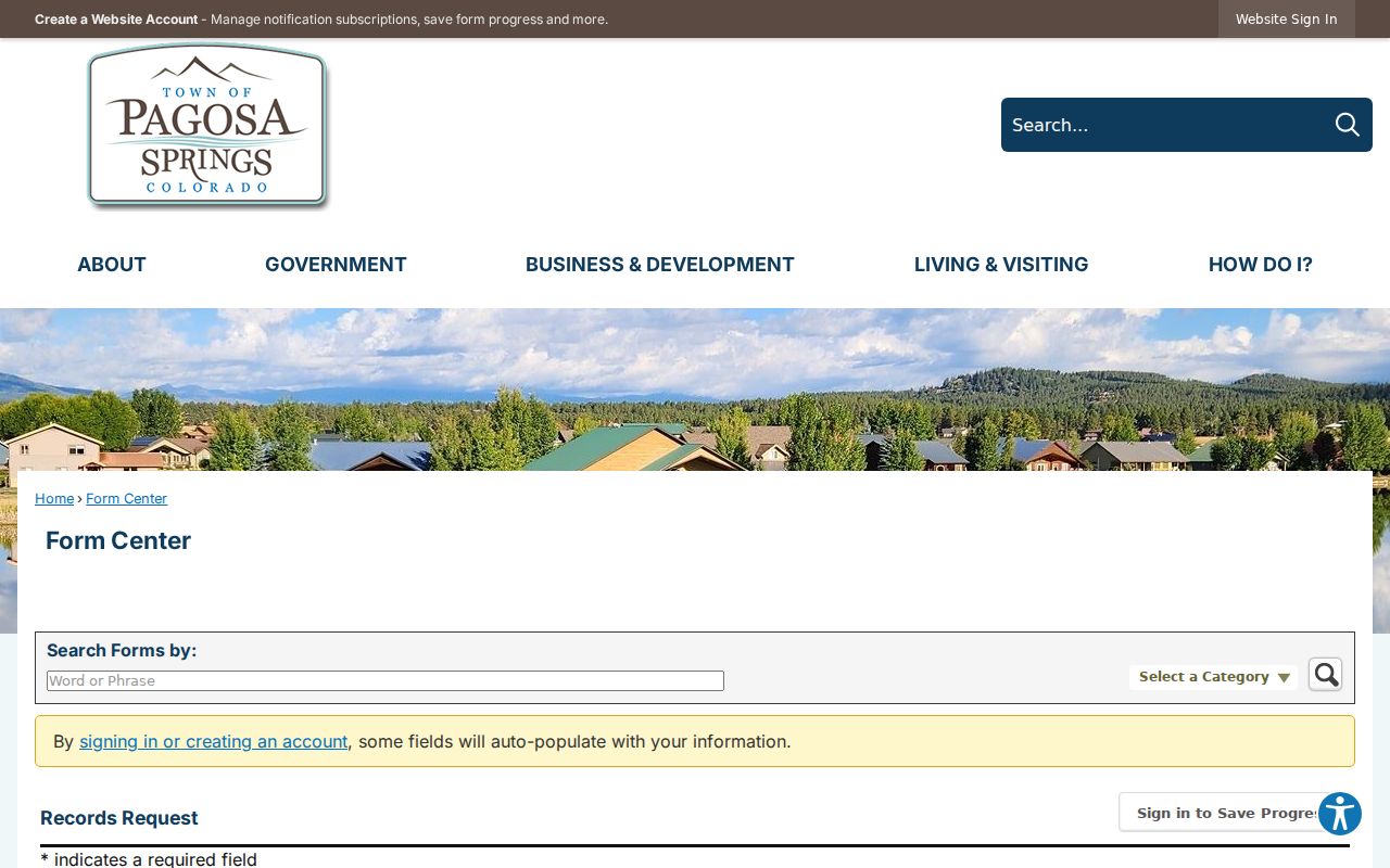 Pagosa Springs police request for Archuleta County arrest records